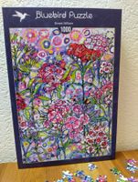 1000er Puzzle, Bluebird, Blumenmeer