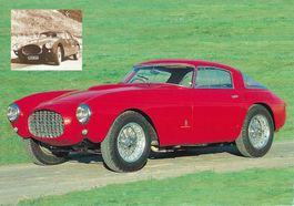 Postkarte, Ferrari 250MM, 1953