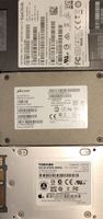 3x 256GB SSD Festplatten - SanDisk, Micron, Toshiba.