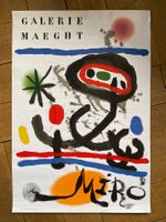 Joan Miró. Abstrakte Farblithographie. Maeght. 63 x 43.5 cm