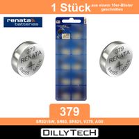 Renata 379 SR521SW Knopfzellenbatterie - 1 Stk.