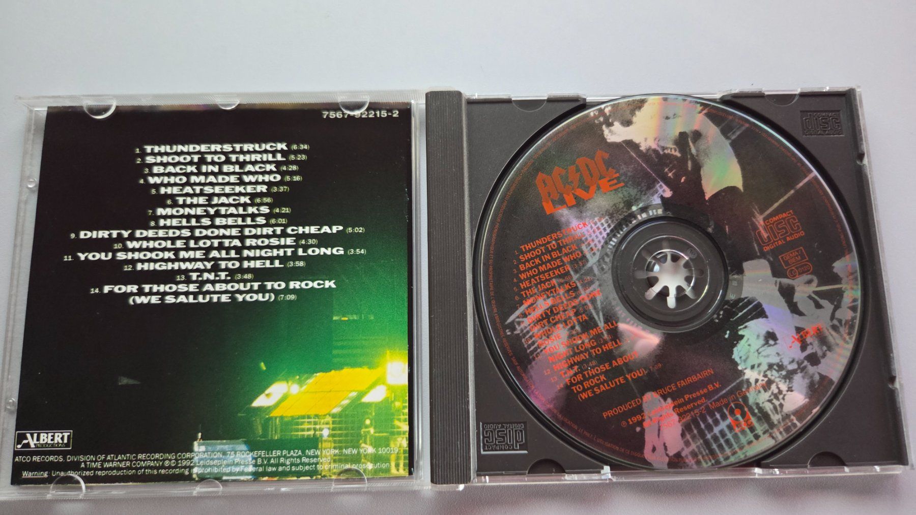 CDs: CD AC/DC - Live – D'occasion à Schaffhausen par Kellerrassel 1
