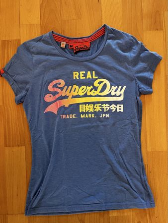 Superdry T-Shirt Pink Grösse M guter Zustand