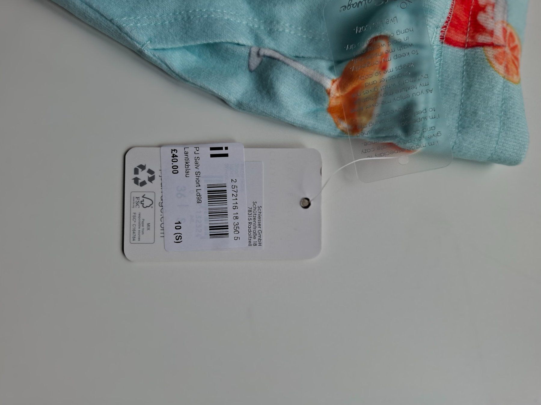 Pantalons: Shorts / Pyjama-Hose hellblau – Neuf avec emballage d'origine à Zürich par sab_hww8 3