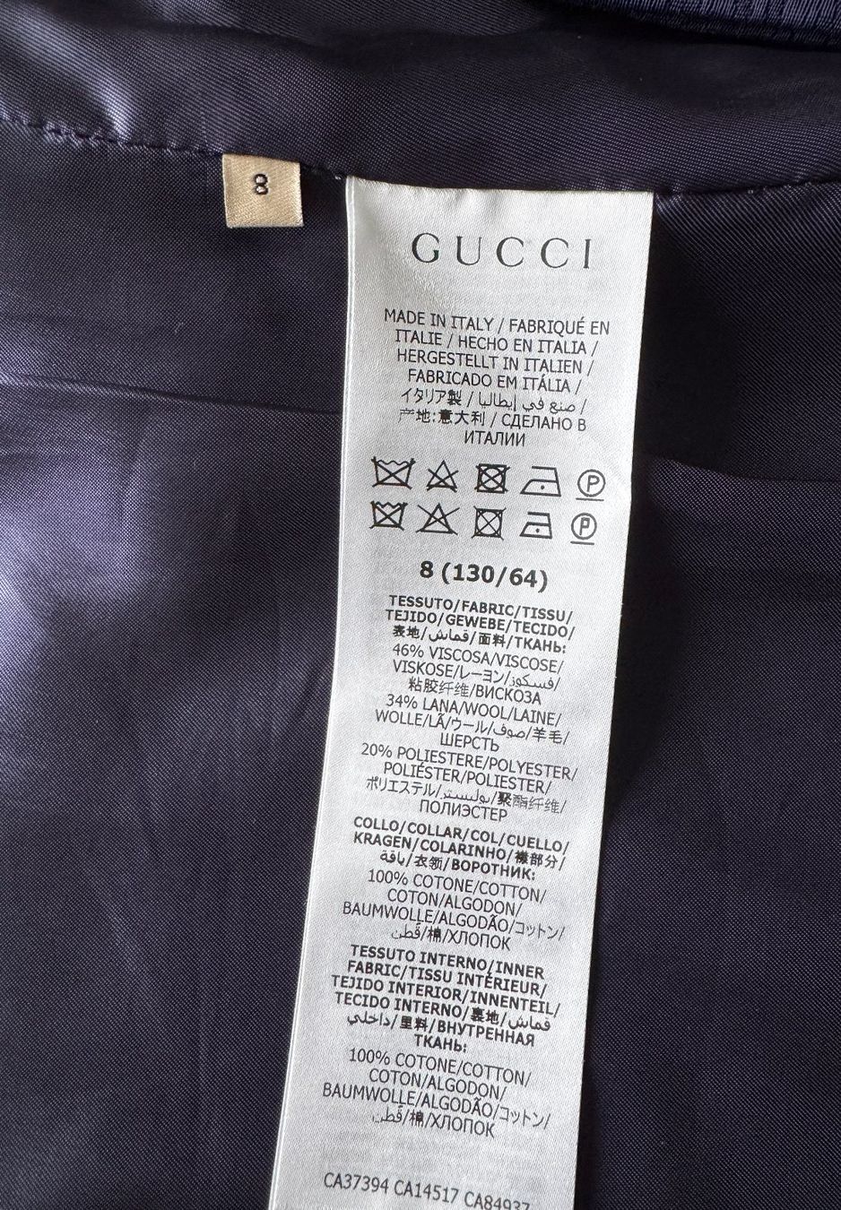 Gucci Giacche & Cappotti: Original Gucci Kindermantel (8 / 130) – Usato da Steinhausen venduto da Thierry880 4