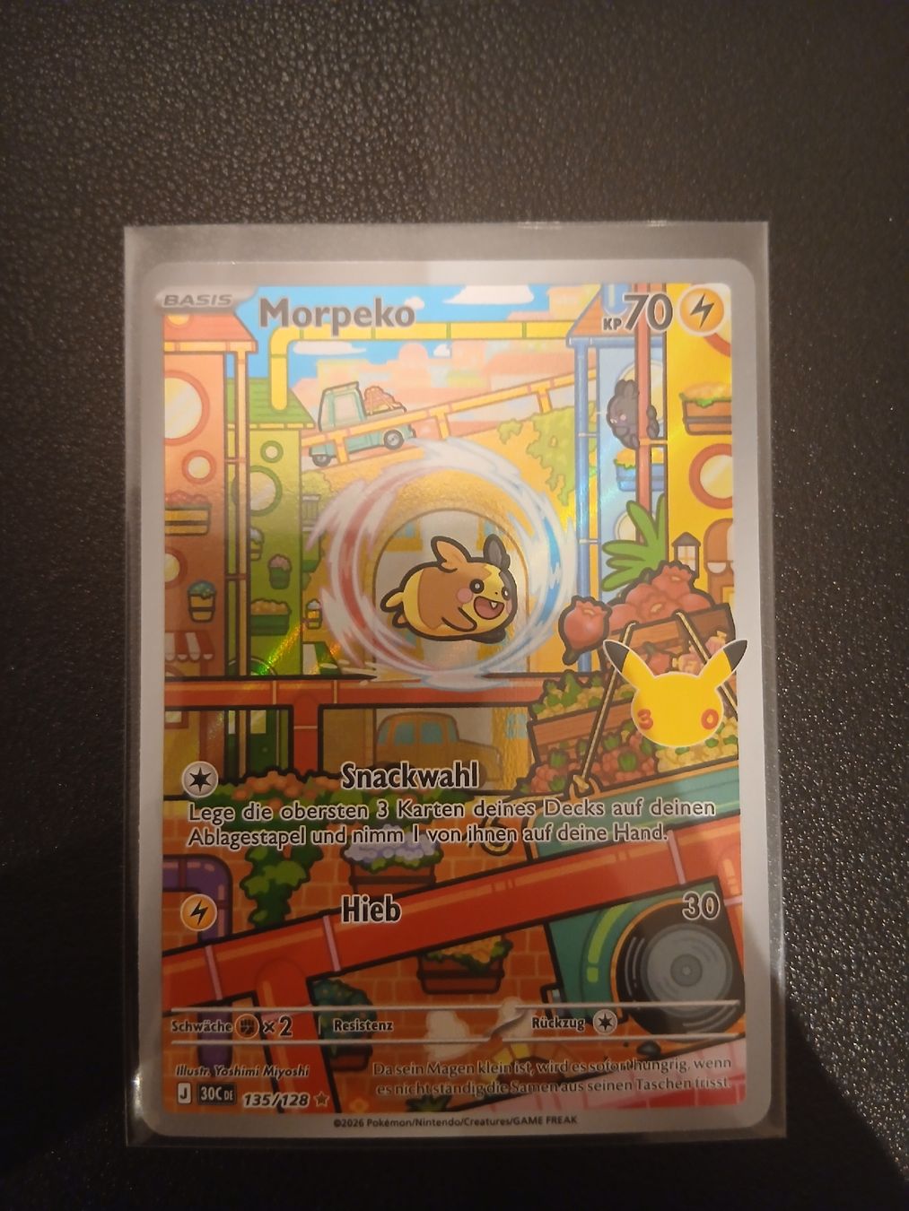 Pokémon Carte collezionabili: Morpeko Pokémon 30th Celebration DE – Nuovo (secondo la descrizione) da Regensdorf venduto da Baba_Basar 2