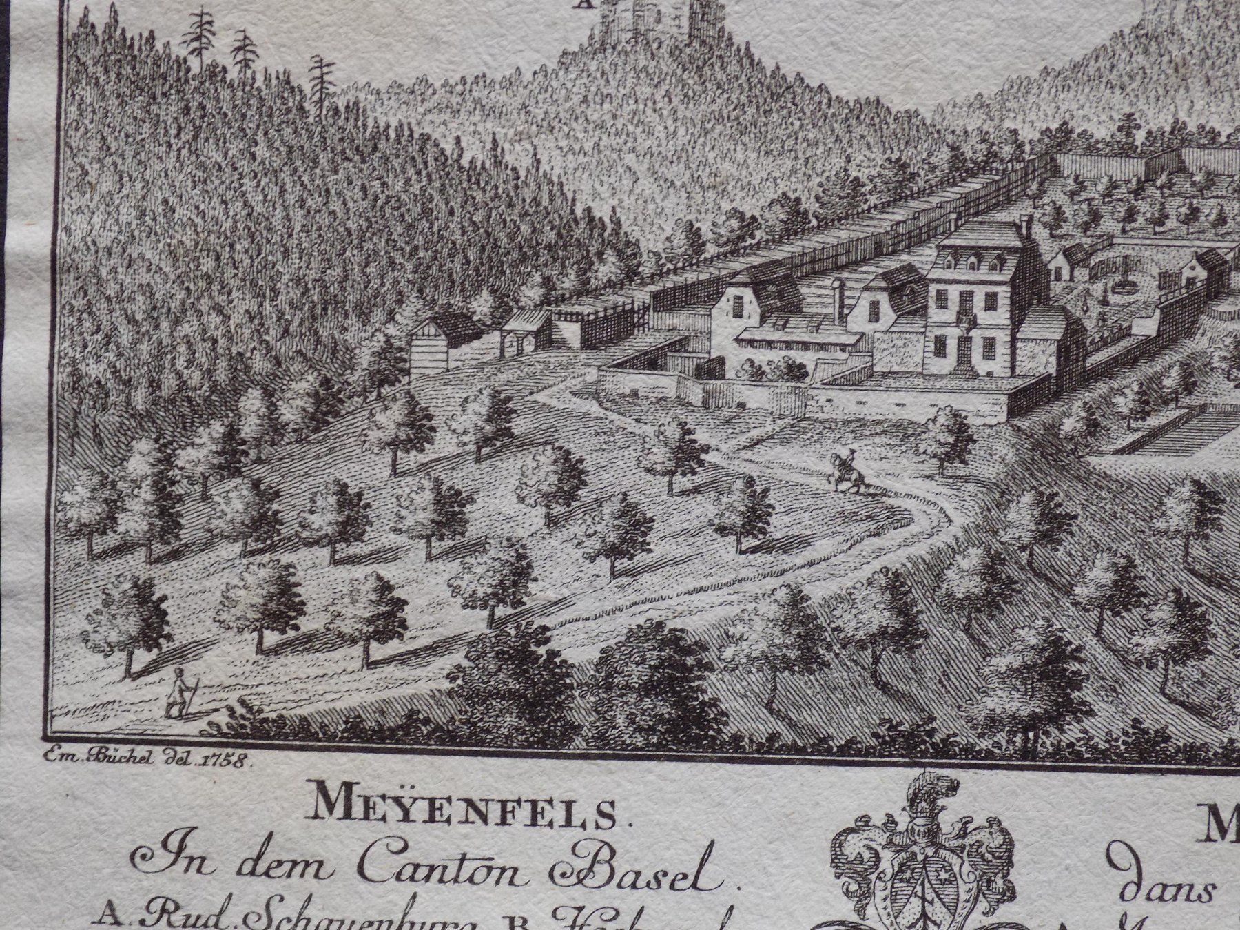Incisioni: Mayenfels Pratteln selten – Usato da Risch venduto da Rischli15 7