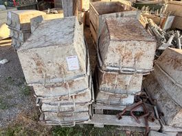 10 Betonkübel auf Palette (Lot 583) 6017 Ruswil