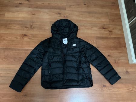 Nike Therma-FIT Pufferjacke Schwarz - Reissverschluss Defekt