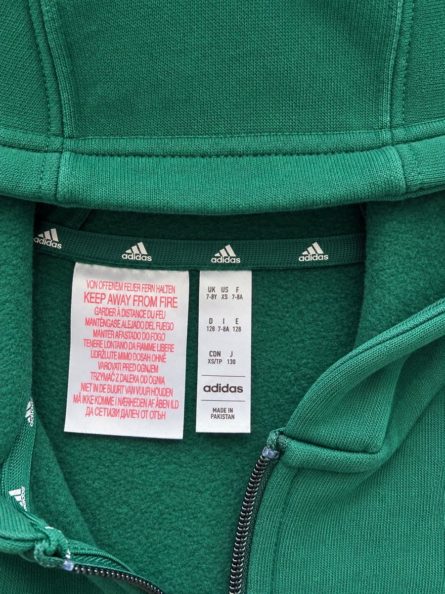 Adidas Maglioni & Felpe: PULL À CAPUCHE ADIDAS VERTE POUR ENFANT – Nuovo (secondo la descrizione) da Lausanne venduto da mar_6snp 2