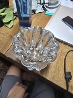 Glas Vase Blumenform Massiv (D1)