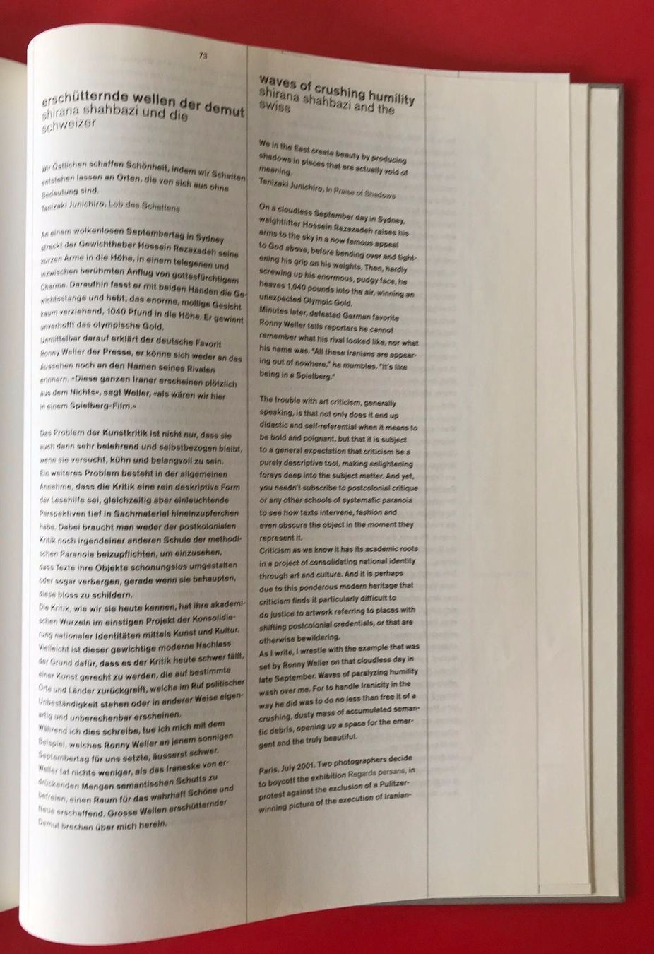 Libri: SHIRANA SHAHBAZI Goftare Nik  CODAX 2001 – Usato da Zürich venduto da EYEBOOKS 7