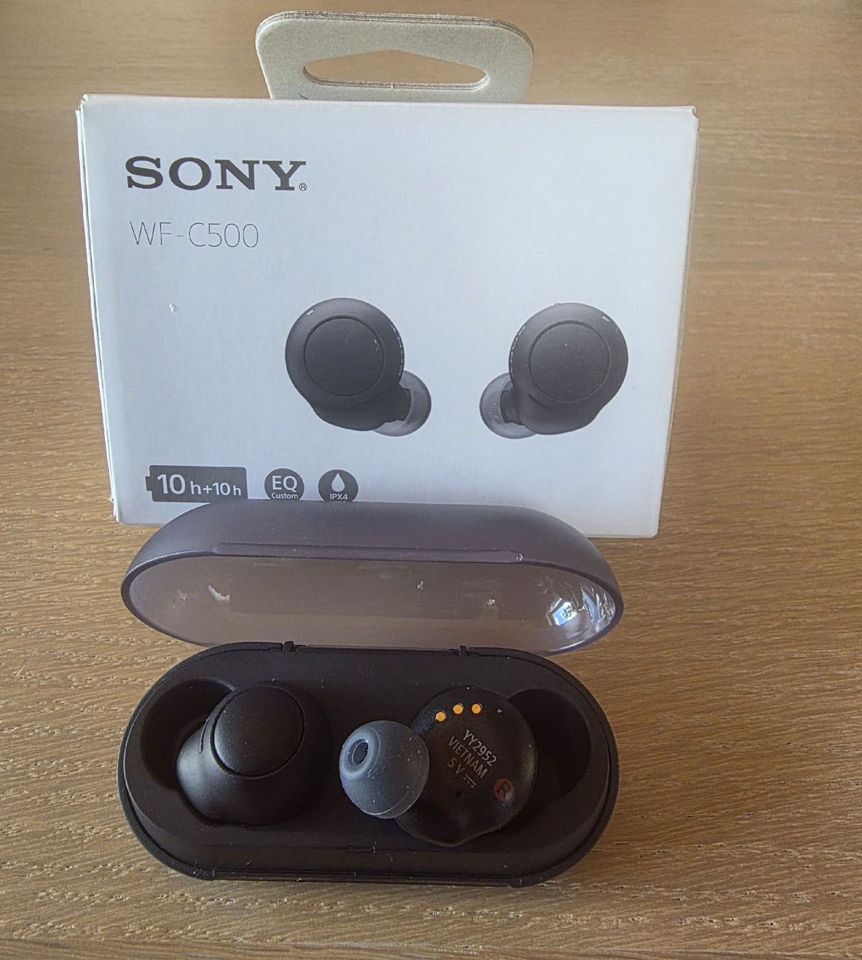 Sony Cuffie: Sony kabellose Ohrhörerset WF-C500 – Nuovo e nell'imballaggio originale da Wilen b.Wil venduto da hpweiss49