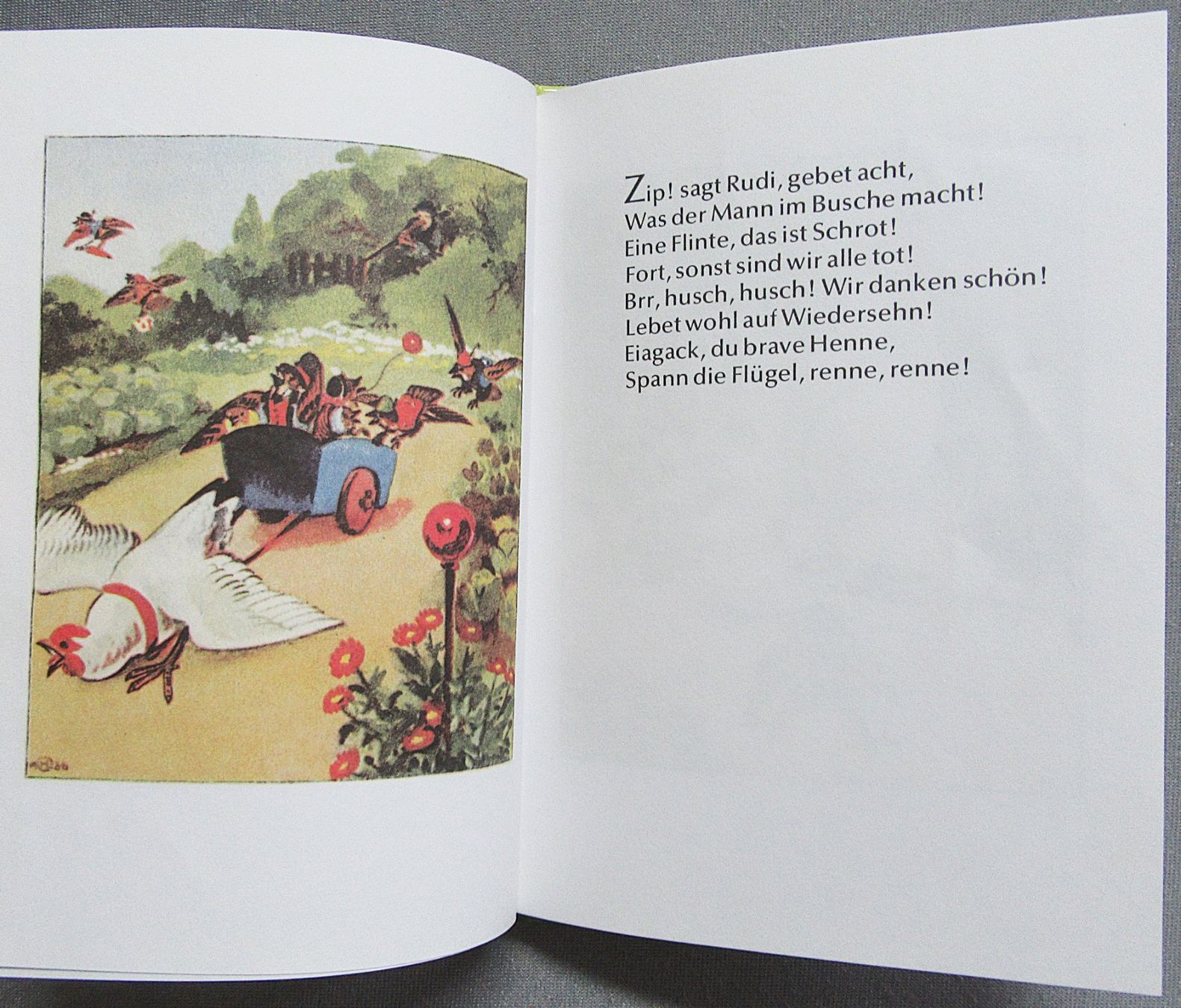 Bücher: Die Spatzenfahrt - Bilder von Hans Lang - kleines Büchlein – Gebraucht aus Auenstein von Padabimbim 5