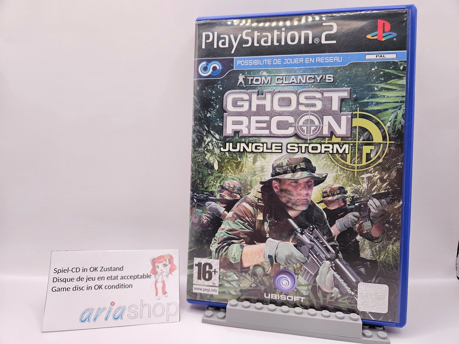 Sony Giochi: Tom Clancy's Ghost Recon Jungle Storm PS2 FR / DE / IT / EN – Usato da Hauterive NE venduto da ariashopch