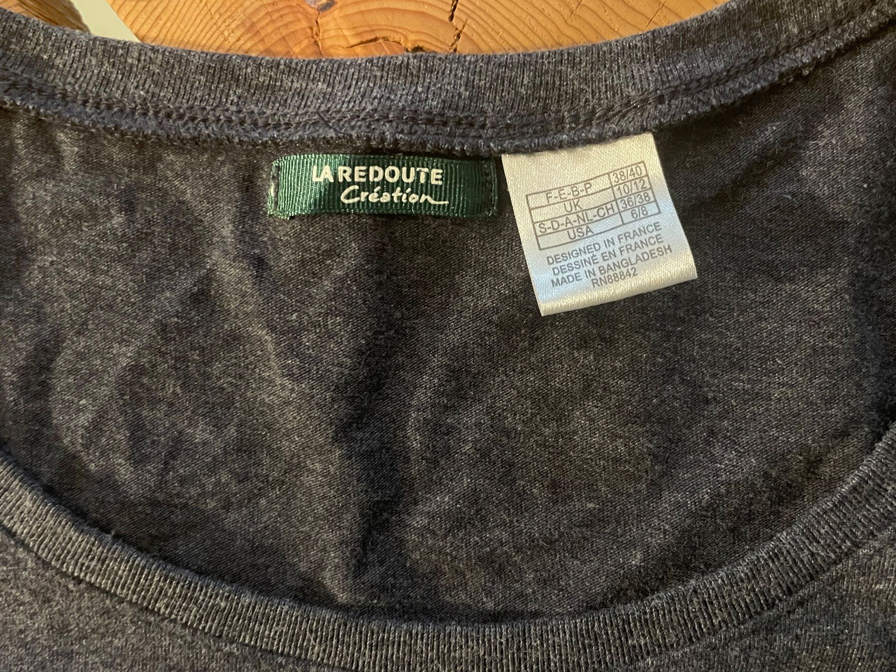 La Redoute Maglioni & Felpe: Pullover, Top mit langen Ärmeln Gr. 36/38 | Pull gris coton – Usato da Zürich venduto da AnnaSa 4