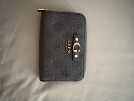 Guess Portemonnaie Grau Top Zustand! Herbst Schnäppchen 53