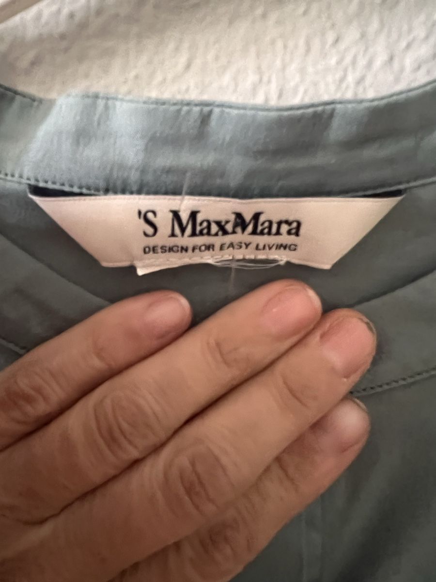 Max Mara Chemisiers: Bluse Max Mara, Gr. 38, petrol – D'occasion à Solothurn par Brini06 2