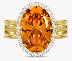 Ring 14k vergoldet