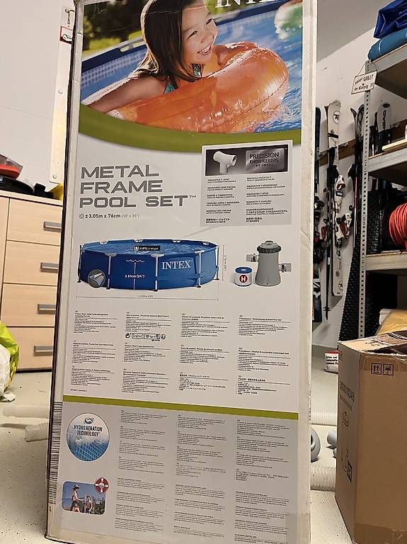 Piscine: INTEX Metal Frame Pool Set – Usato da Wangen SZ venduto da mr.schmid77 2