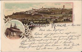 Karte Romont 1899 (Eglige de Romont)