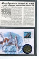 2003 Numisbrief Alinghi gewinnt Am.Cup