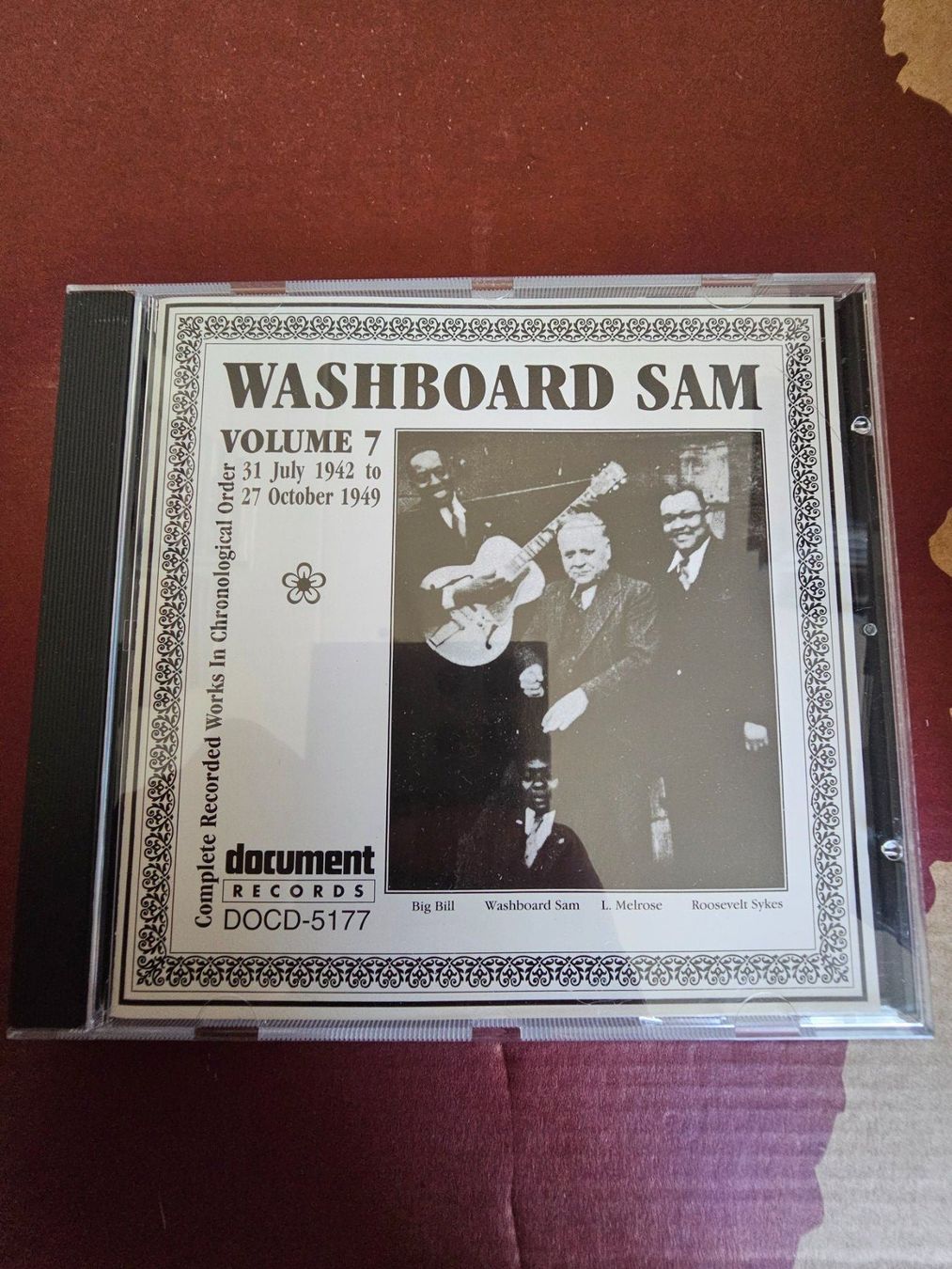 CDs: CD - Washboard Sam – Complete Recorded Works Volume 7 – Gebraucht aus Biberist von Foolio0