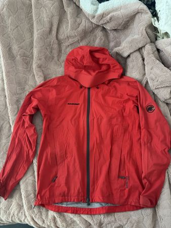 Mammut Gore-Tex Active Jacke rot Grösse M gebraucht