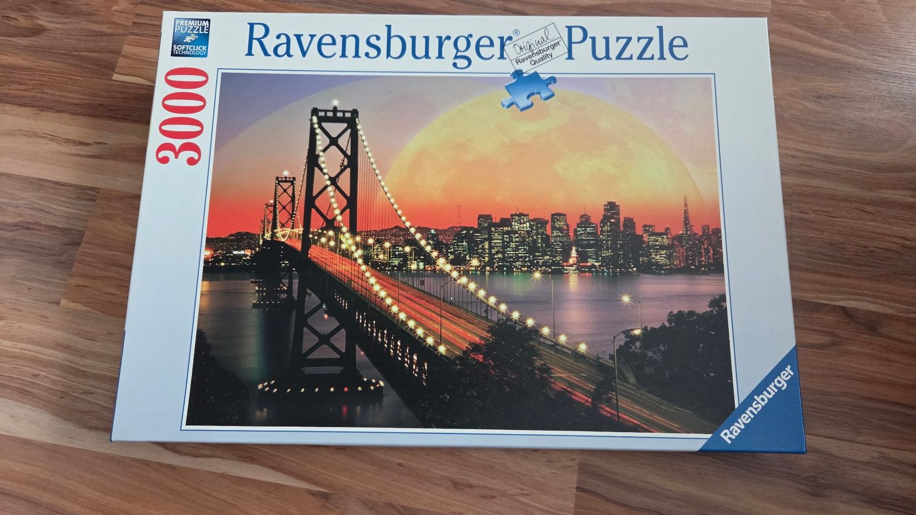 Ravensburger Puzzle: Ravensburger Puzzle 3000 Teile - San Francisco Bridge – Usato da Bösingen venduto da Soene91