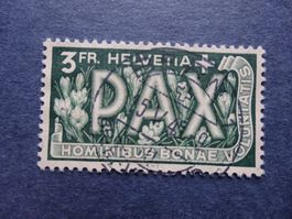 1945 PAX Z-Nr.272 mit glasklarem Vollstempel - Signiert