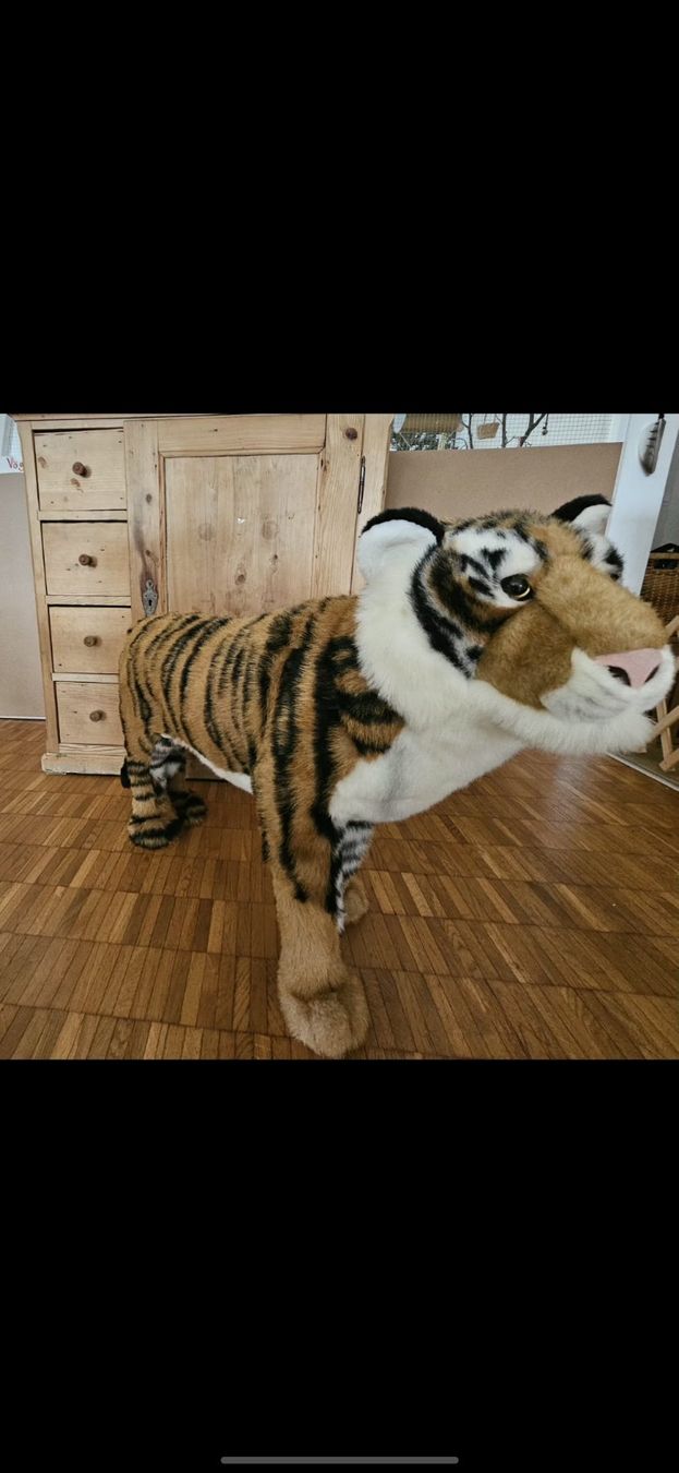 Giocattoli: Grosser Plüsch Tiger – Usato da Meilen venduto da maschentausend 2