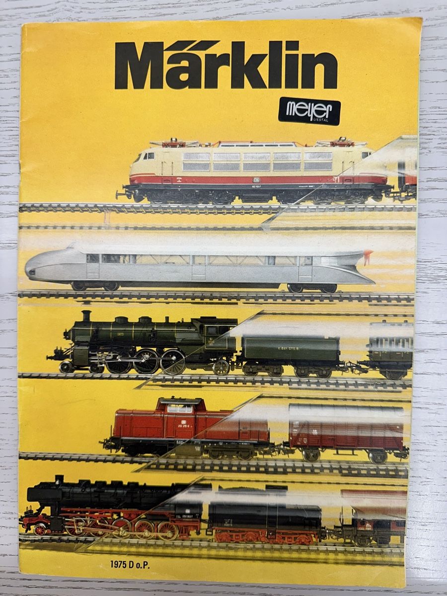 Märklin Modellini di ferrovie: Märklin Katalog 1975 D – Usato da Lupsingen venduto da New-Haven