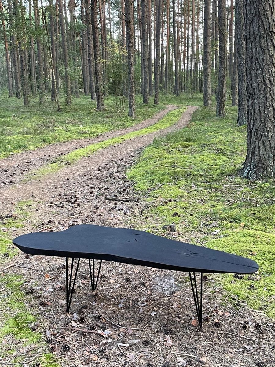 Tische: Oak burned table - exclusive – Neu und originalverpackt aus Corsier GE von Karol_save_planet 2
