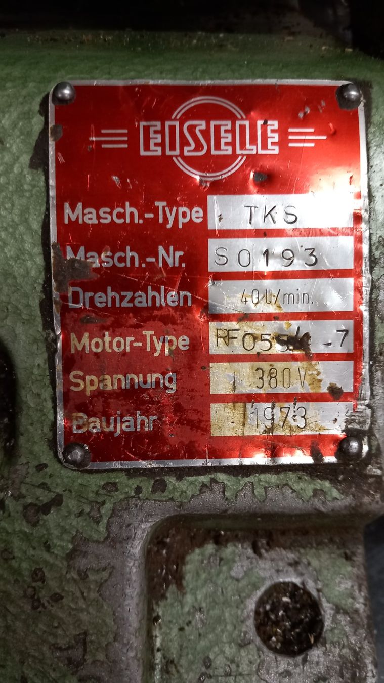 Scies: Metallkreissäge Eisele 1973 – D'occasion à Langnau am Albis par Charlytheant 2