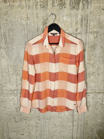 Tommy Hilfiger Bluse Gr. S, 100% Seide Sommer Look,
