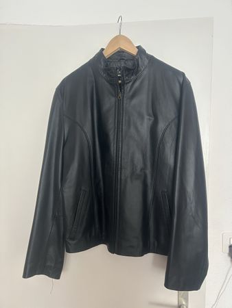 Zohar Lederjacke Schwarz Grösse XL guter Zustand
