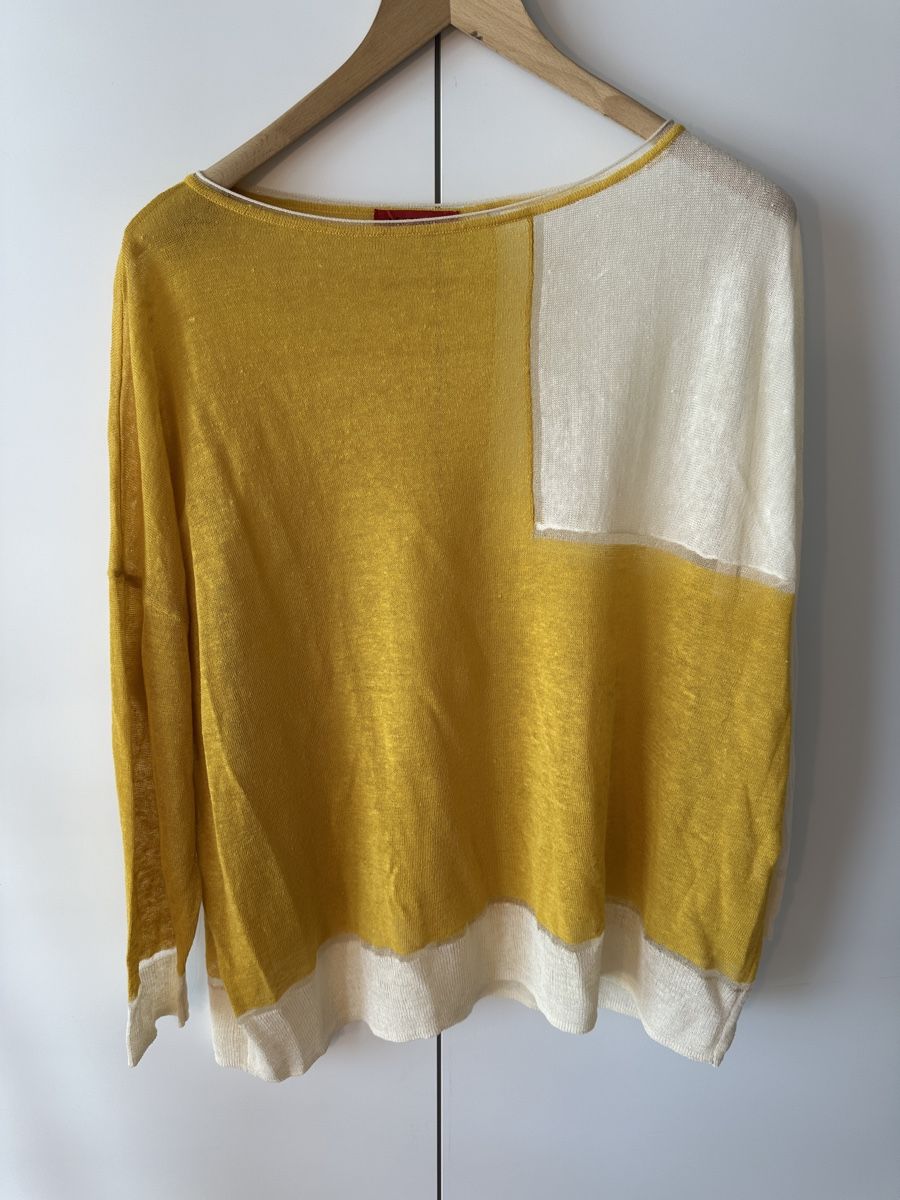 Max Mara Maglioni & Felpe: MAX&Co Strickpulli, Leinen Größe 40 – Usato da Speicher venduto da pat_ddn8 1
