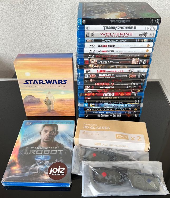 Blueray Set inkl. Star Wars Saga & Big Bang Theory 1 & 2 (Gebraucht) in ...