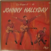 JOHNNY HALLYDAY - Le disque d'or - ORIGINAL Vinyle bleu