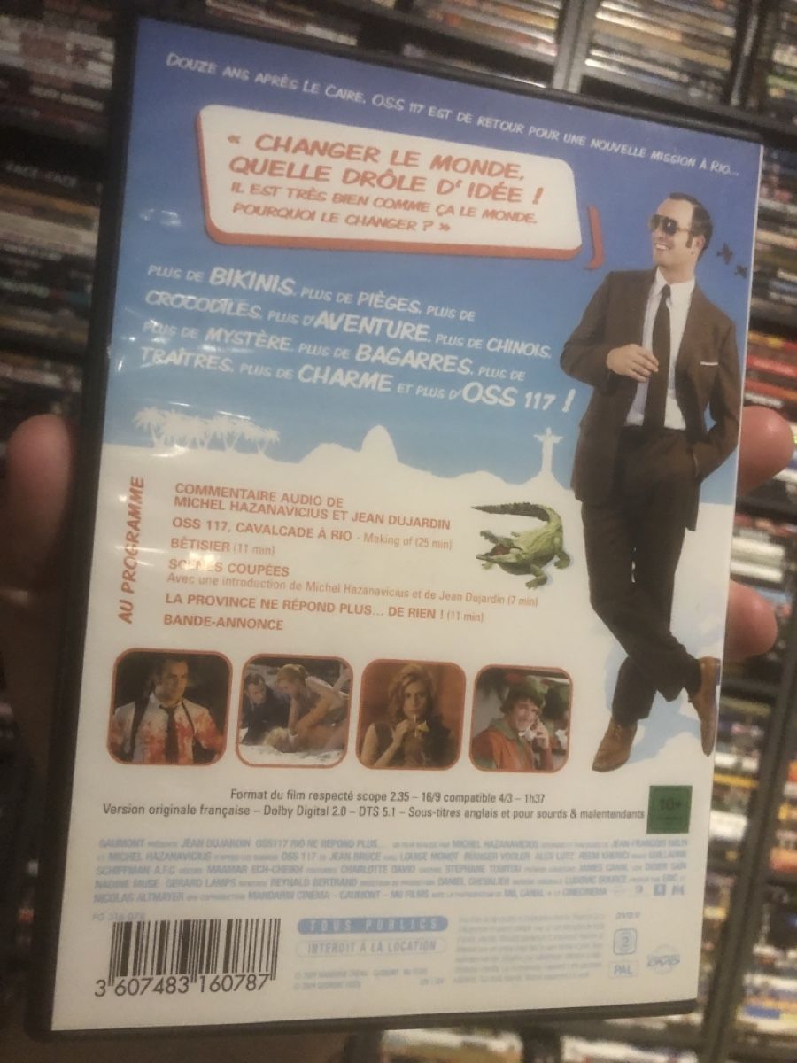 Tutti i DVDs: OSS 117 : Rio ne répond plus - dvd – Usato da Lausanne venduto da fransadpop 1