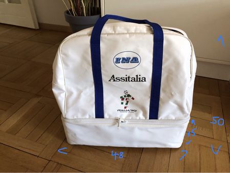 Sac de sport vintage Italie 90 Assitalia INA - Collector 59