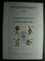 Berlin 1981 /05 Optische Instrumente Ersttagesblatt