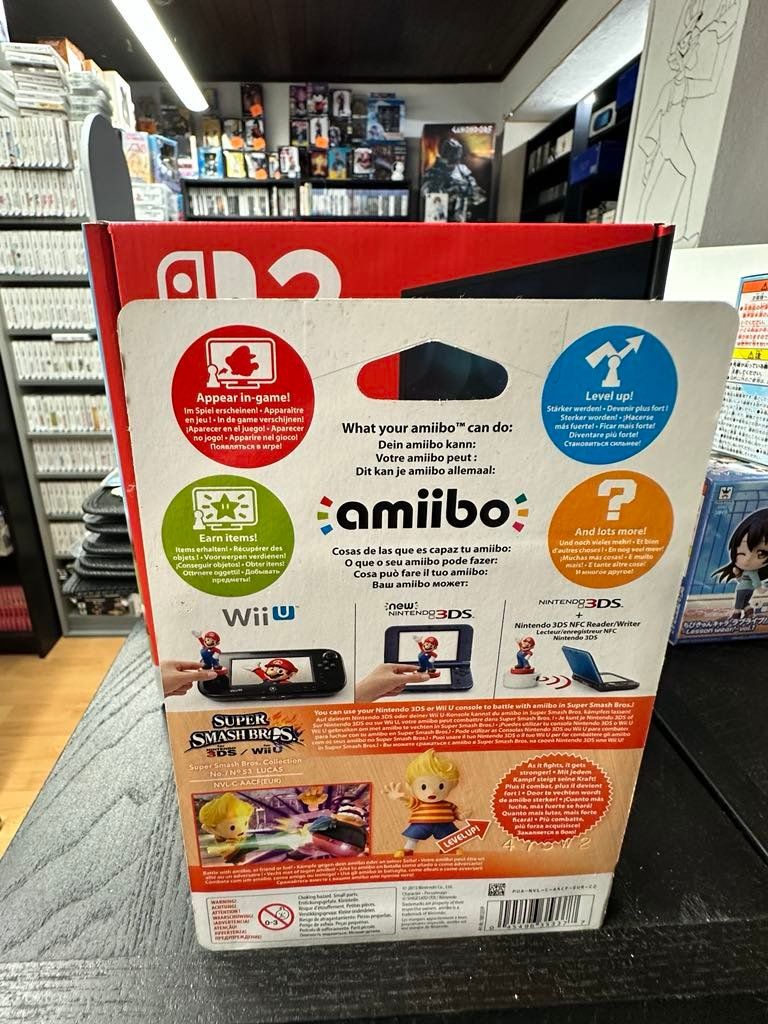 Nintendo Giochi: Nintendo Amiibo Lucas Super Smash Bros – Nuovo e nell'imballaggio originale da Giubiasco venduto da Ticinerd 1