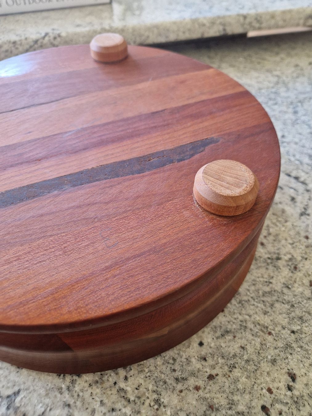 Ciotole: Vintage Holzschale Nussbaum – Usato da Obfelden venduto da Vintage-to-go 4