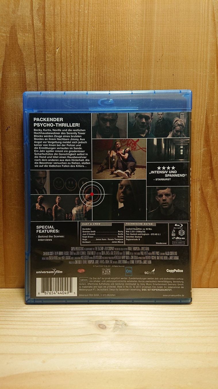 Tutti i DVDs: TOWER BLOCK Blu-Ray – Usato da Wilderswil venduto da Exebub 1