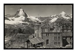ZERMATT - 1943 "Kulmhotel Gornergrat" (Photo E. Gyger)