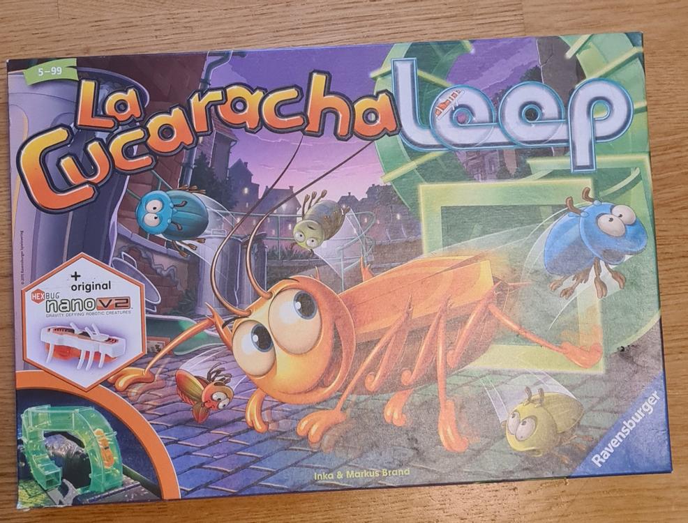 La Cucaracha Loop Kakerlaloop 3D Würfelspiel 5+ NEU