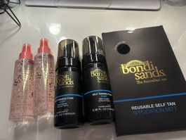 Selftan Bondi Sands Set Mousse + Handschuh + Eraser Neu