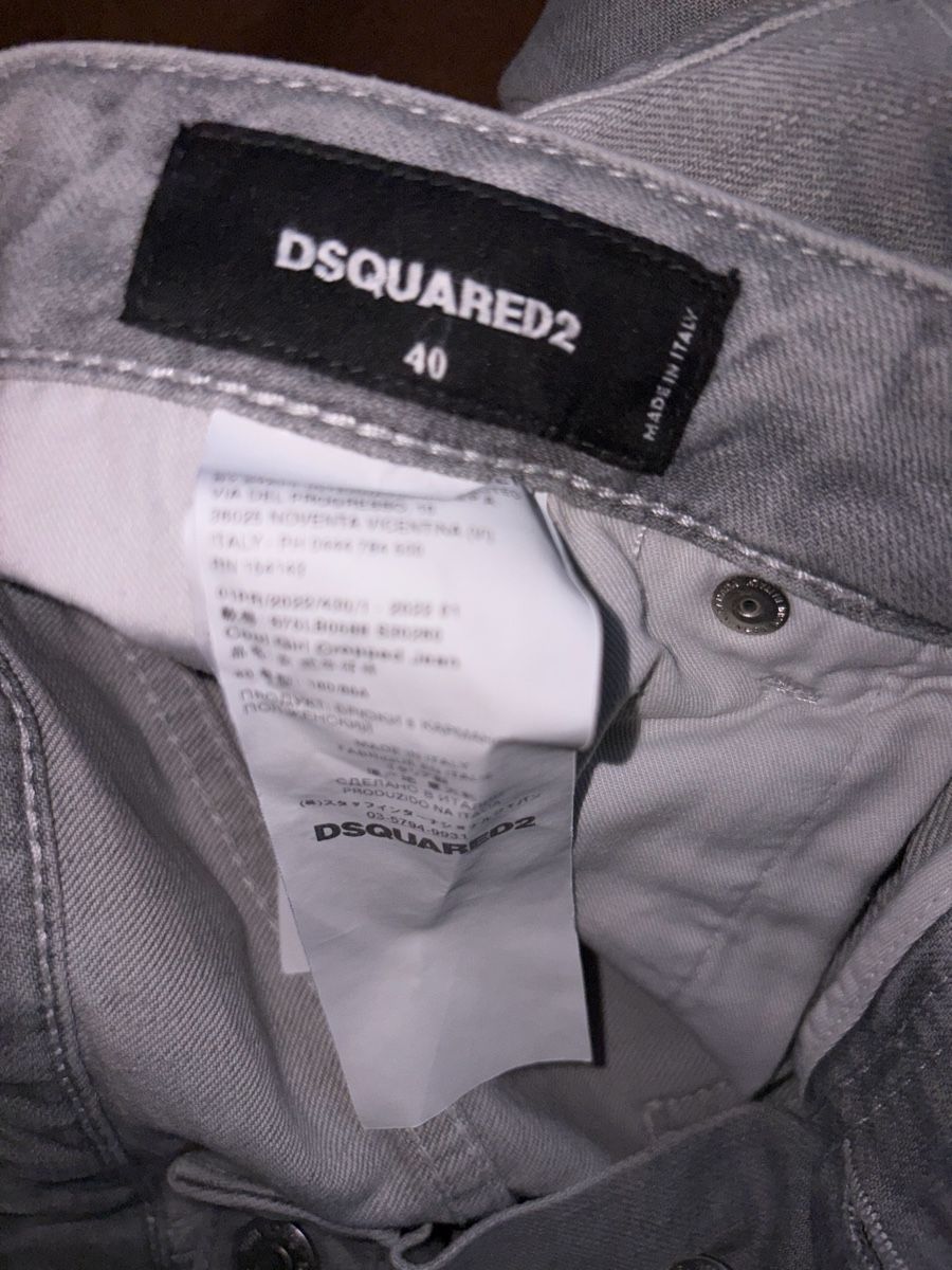 Dsquared2 Jeans: Dsquared2 Grau Jeans 40 (S) – Nuovo (secondo la descrizione) da Baar venduto da ViennaG 4