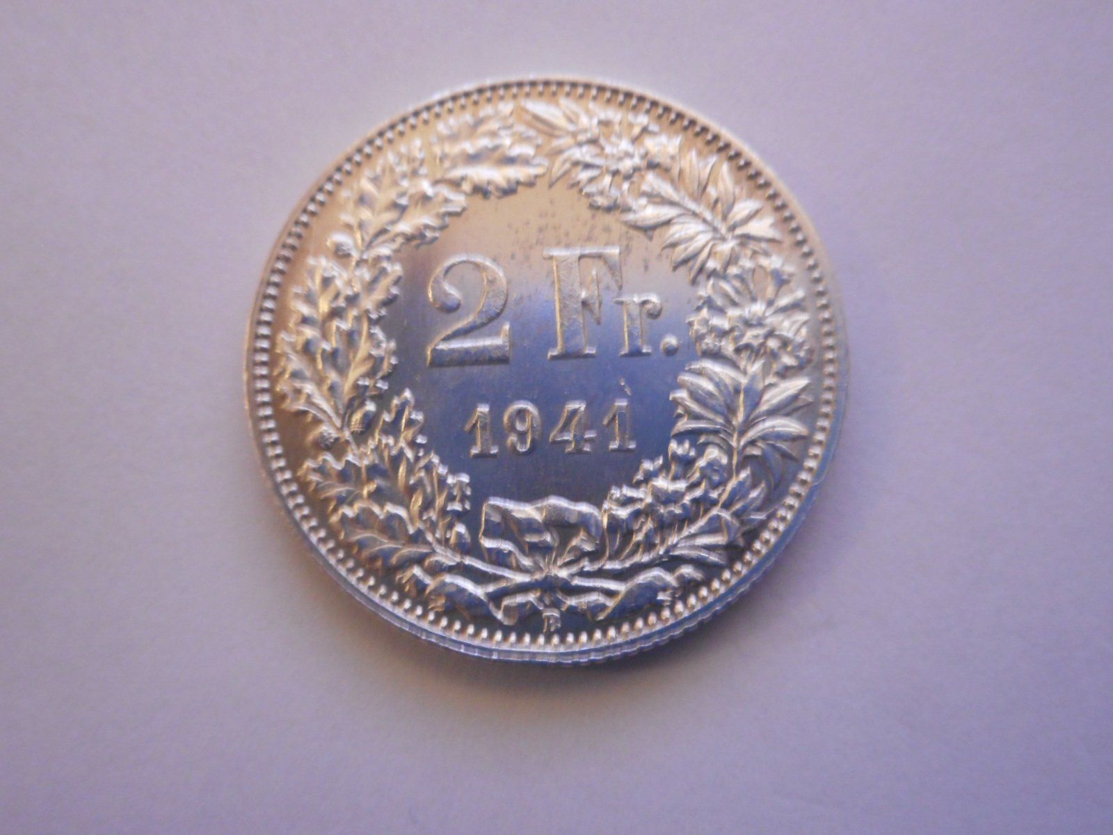 Tutti le monete: 2 Fr. 1941 silber – Nuovo (secondo la descrizione) da Kriegstetten venduto da pizlad2010